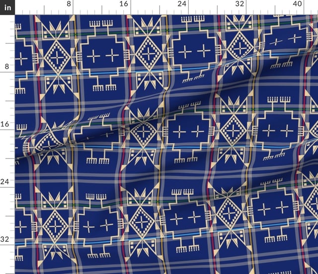 Fabric in CHIEFN Plaid