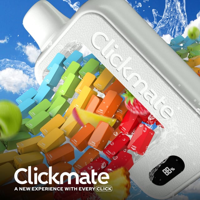 7 Daze Clickmate 15k Puff Disposable Vape Kit