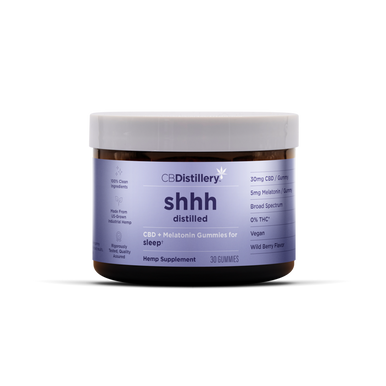 30mg Broad Spectrum CBD Sleep Gummies with Melatonin