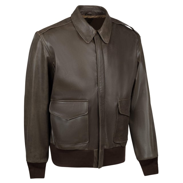 Legendary Flying Fortress Vintaged A-2 Goatskin Leather Flight Jacket
