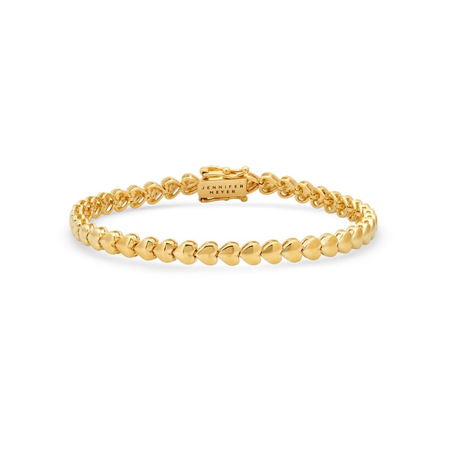 Heart Tennis Bracelet