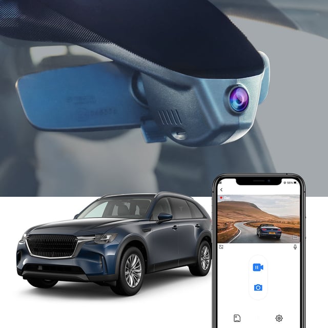 FITCAMX Dash Cam for Mazda CX-90 2023-2025