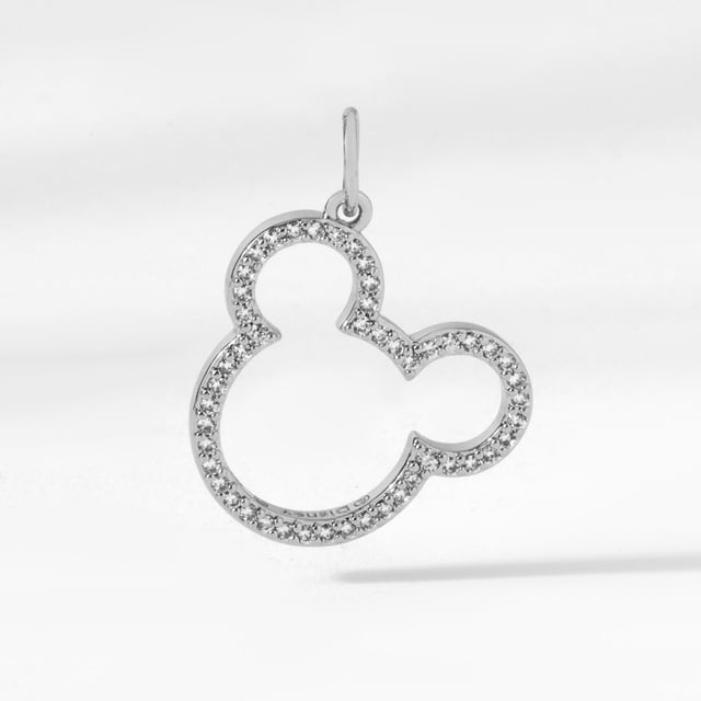 Disney Pave Mickey Mouse Charm Pendant