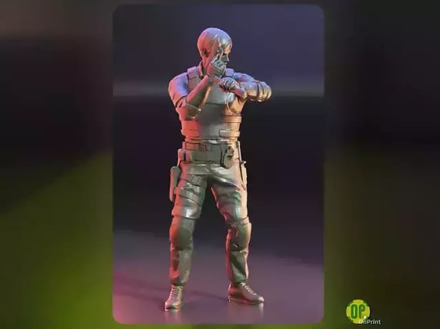 LEON S KENNEDY - Resident Evil 2 Remake - | 3D Print Model
