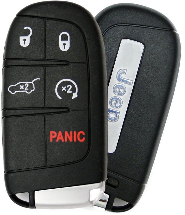 2018 Jeep Compass Smart Remote Key Fob w/  Engine Start Power Liftgate