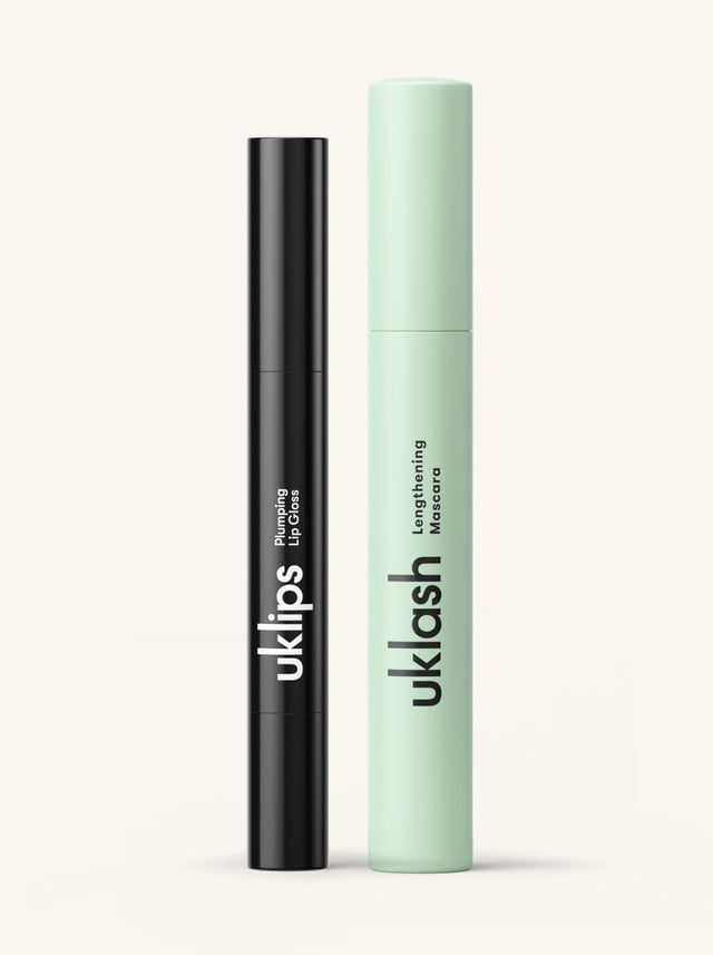 Lips and Lashes Set - Rose