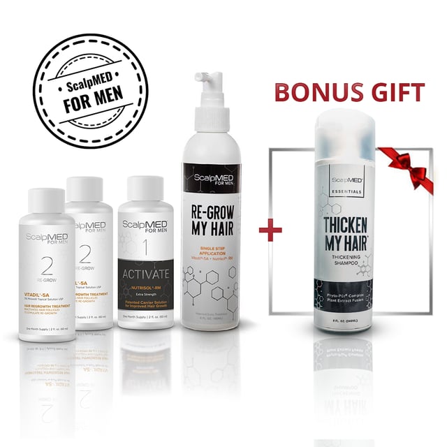 PATENTED HAIR REGROWTH SYSTEM FOR MEN