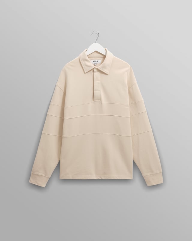 Blen - Ecru Organic Cotton Rugby Shirt