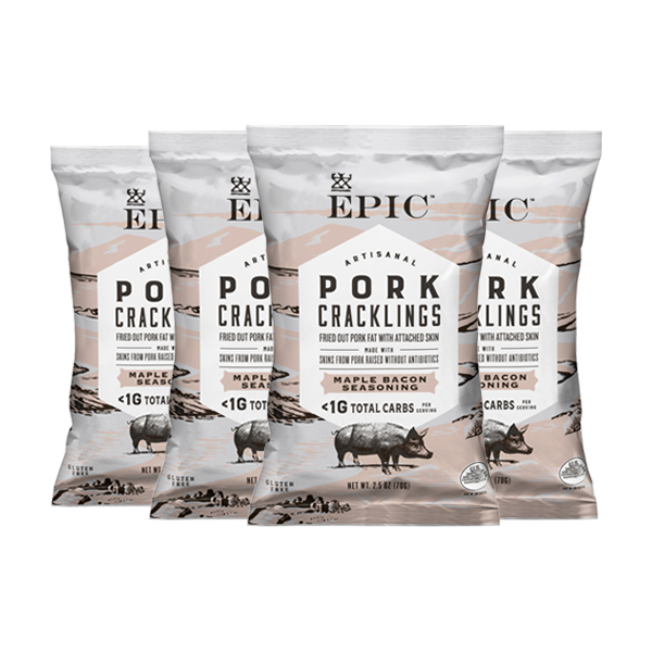 Maple Bacon Pork Cracklings