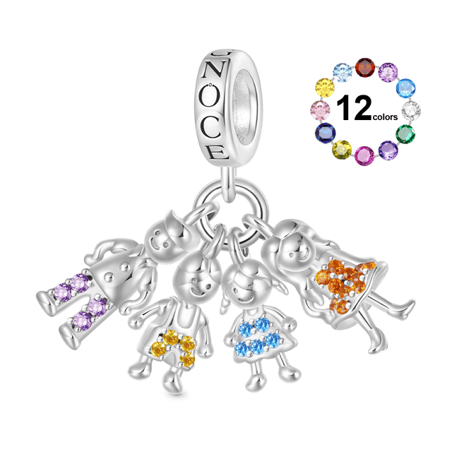 Check this out from gnoce! Mother's Day Family Portrait Pendant