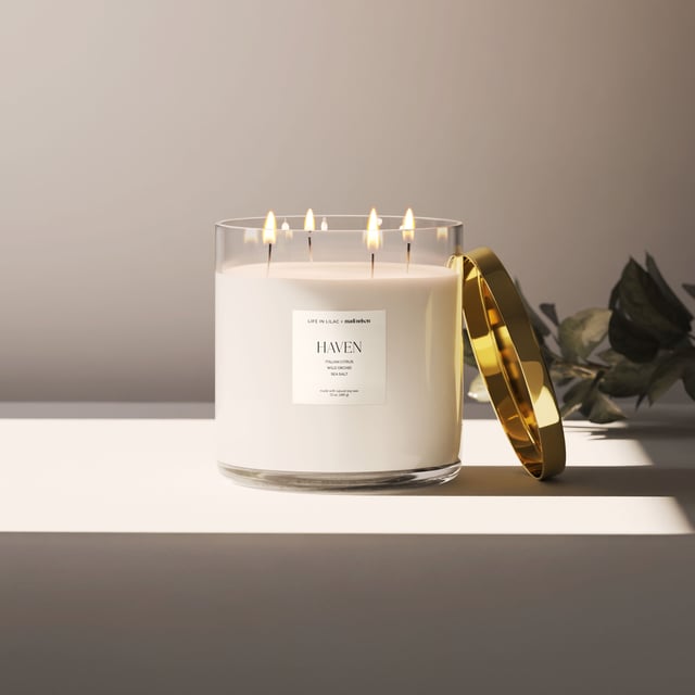 Grand 55 oz Madi Nelson Haven Candle