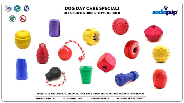 BOX OF 20 COSMETIC SECONDS - RUBBER