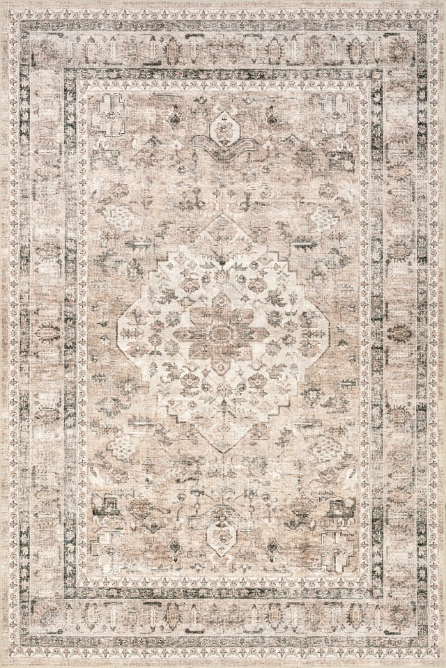 Stone Keyara Spill Proof Washable 8' x 10' Area Rug