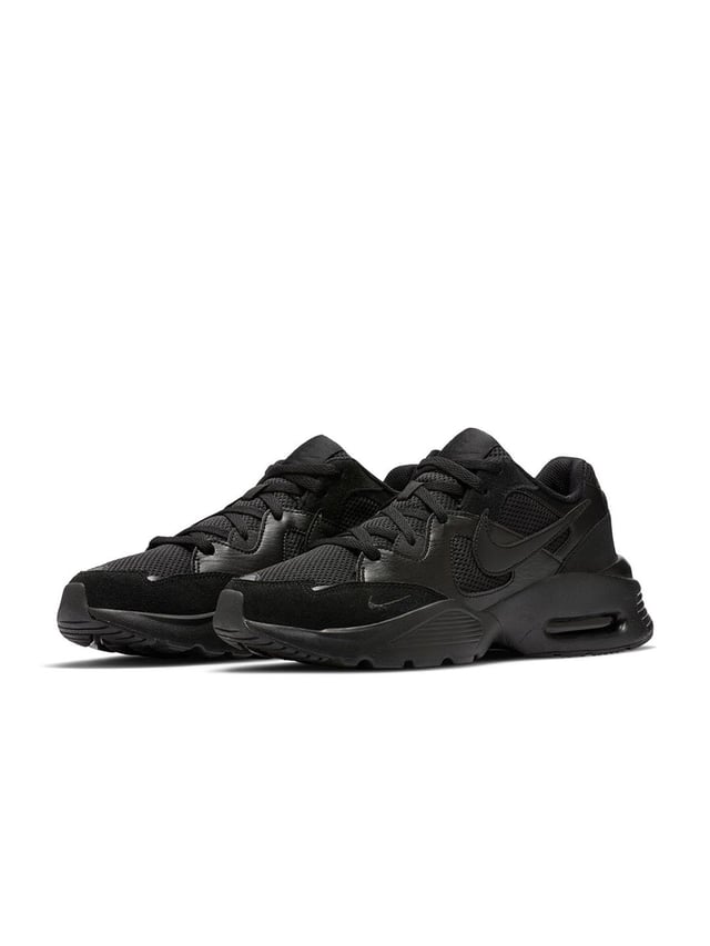 Nike Air Max Fusion Men Leather Round Toe Lace-Ups Sneakers