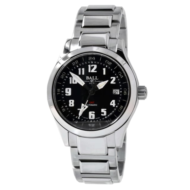 Ball Men's Automatic Watch - Engineer III Black Dial Silver Bracelet | GM1032C-S3-BK