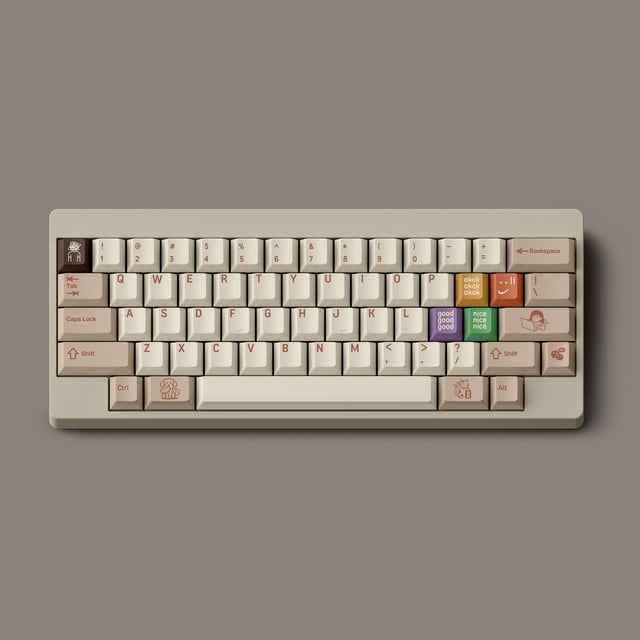 FBB Beipoyingye Cherry Profile Keycap Set