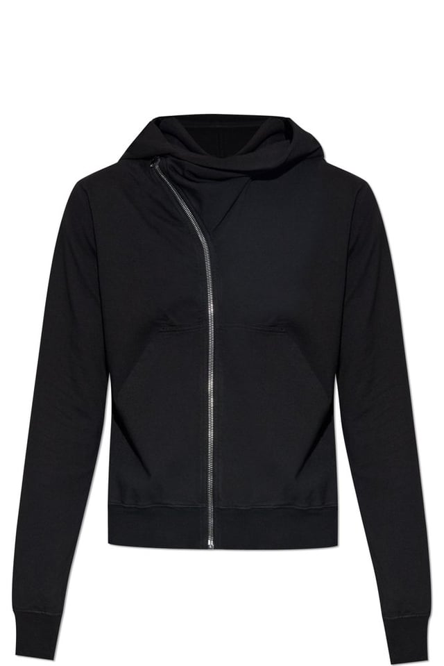 Rick Owens DRKSHDW Zip Detailed Hoodie