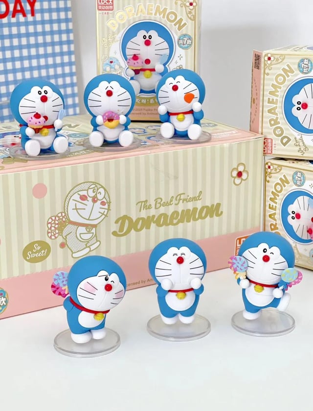 Doraemon Vol.1-Delicious Food Figurine Blind Box - Preorder