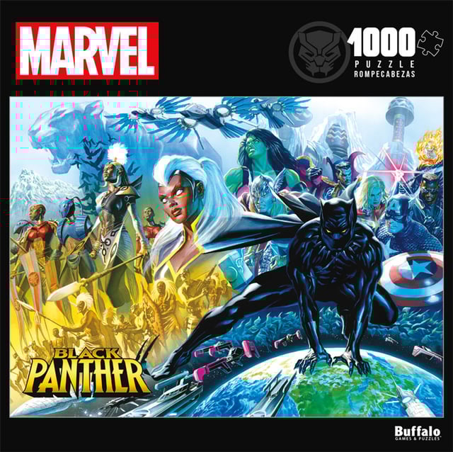 Marvel Black Panther #1 1000 Piece Jigsaw Puzzle