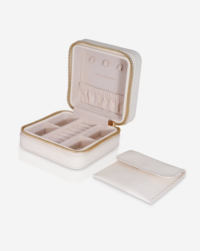 Mini Leather Jewelry Case