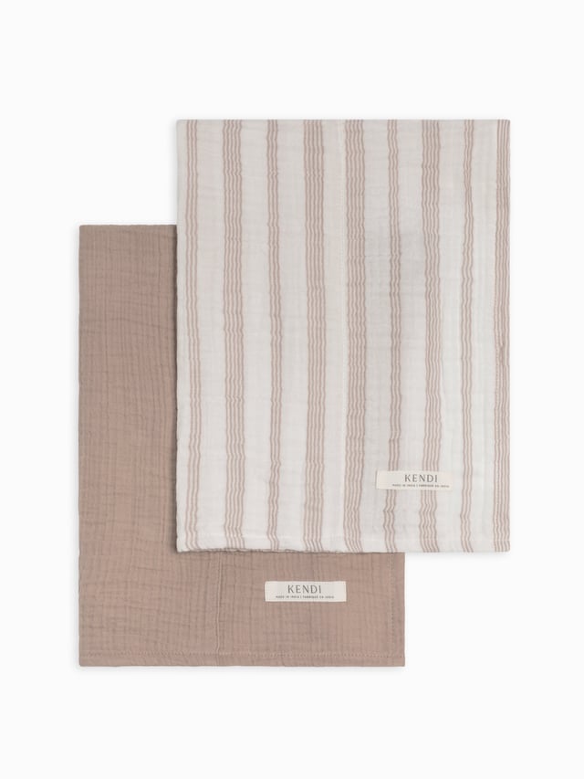 2-Pack Muslin Burp Cloths