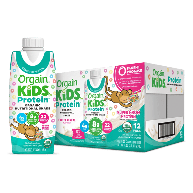 Kids Protein Organic Nutrition Shake - Fruity Cereal
