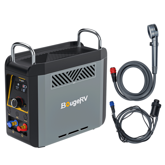 BougeRV Portable Propane Outdoor Camping Water Heater