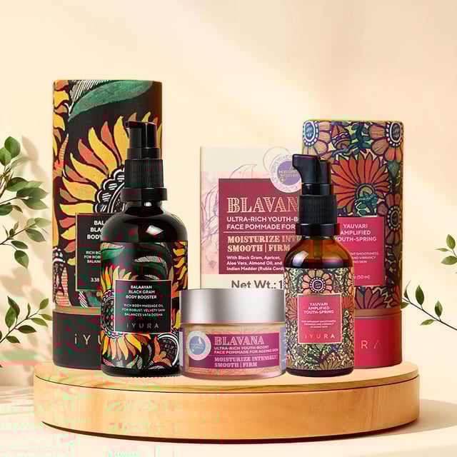 The Ayurveda Experience Black Gram Edit - Face and Body Trio with the Power of Black Gram