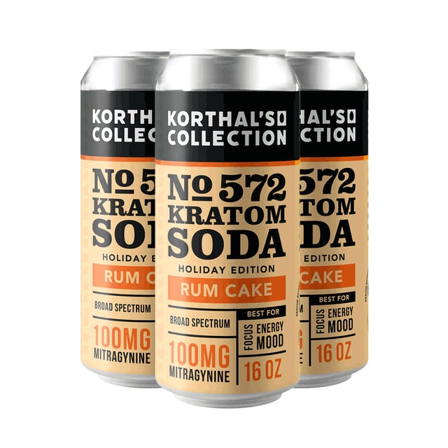 Korthal's Collection No. 572 Rum Cake Soda - Special Edition 4 Pack
