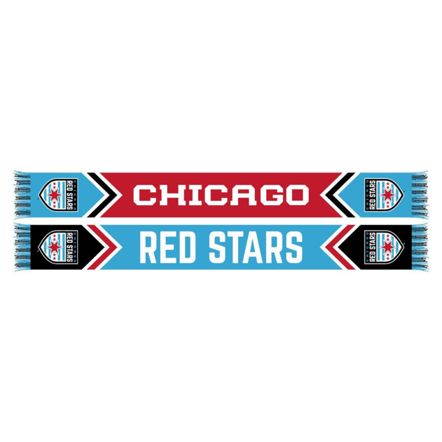 Chicago Stars Chevron Knit Scarf