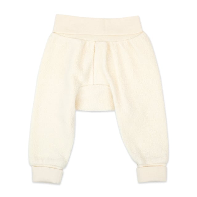 Cozie Fleece Baby Cuff Pant - Cream