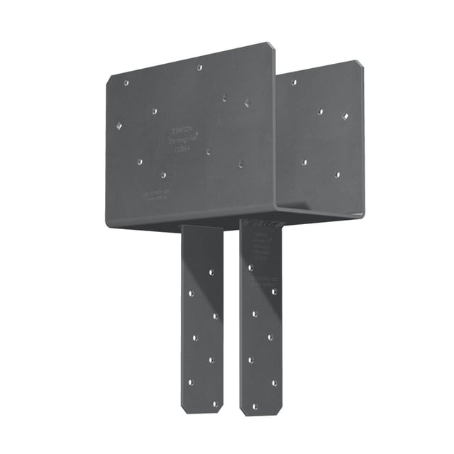 Simpson CCQ66SDS2.5 Column Cap w/SDS Screws - Gray Paint