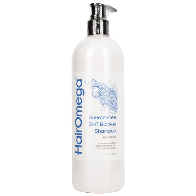 DrFormulas Best DHT Blocker Shampoo with Moroccan Argan Oil, Peppermint Oil, Caffeine, Biotin for Hair Loss, 16 oz