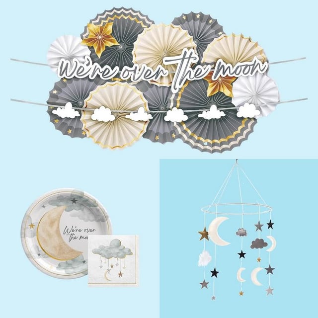 Over the Moon Baby Shower Party