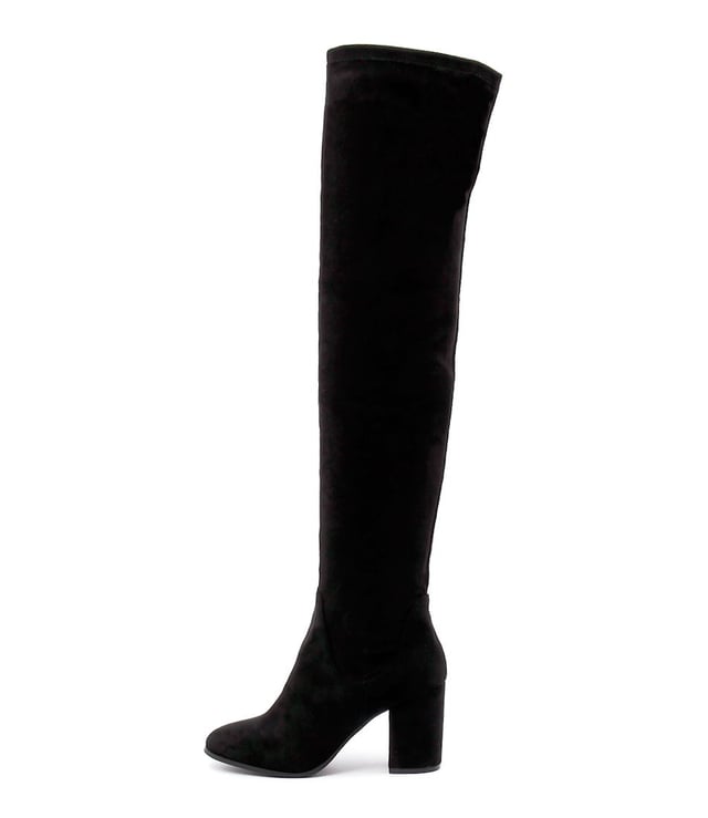 HANOVER BLACK MICROSUEDE