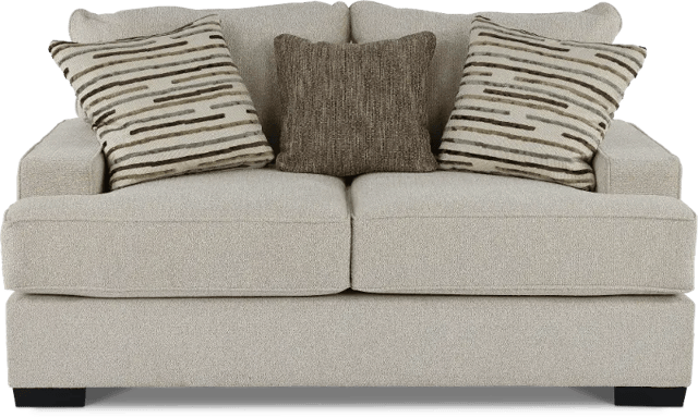 Raven Sand Beige Loveseat