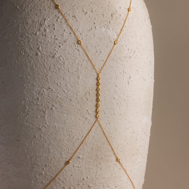 Sprinkle Diamond Body Chain