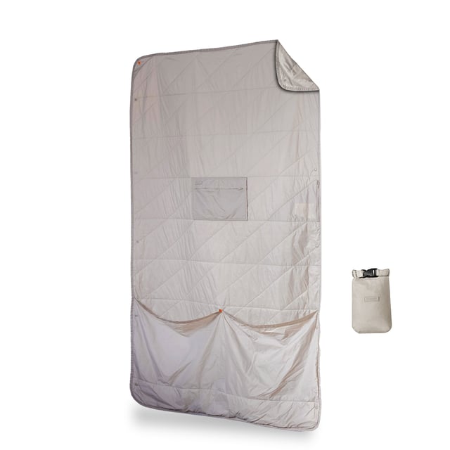 Layover™ Travel Blanket - Insulated & Packable | Gray