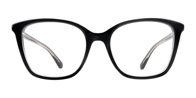 Glasses Direct ™ -Leanna & G - Square Black Frame Glasses For Women | Glasses Direct