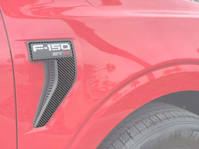 Fender Vent Accent Trim Fits 2021-2025 Ford F-150
