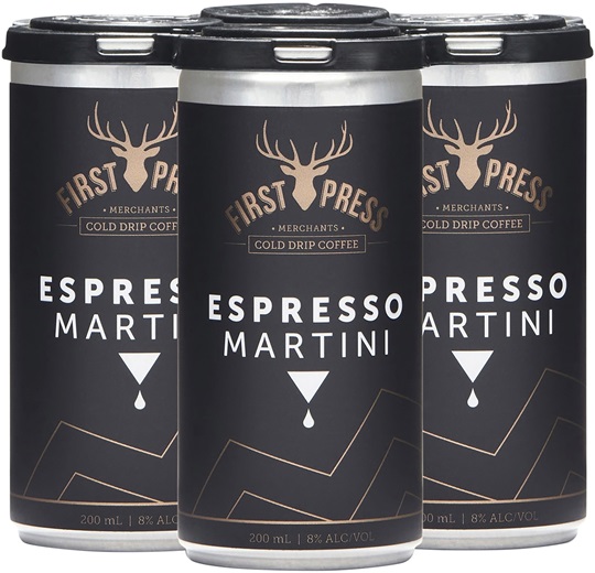 First Press Espresso Martini Can 200mL