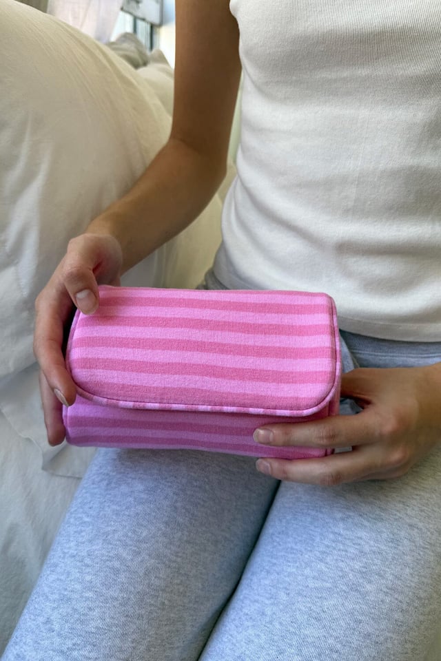 Stripes Makeup Bag