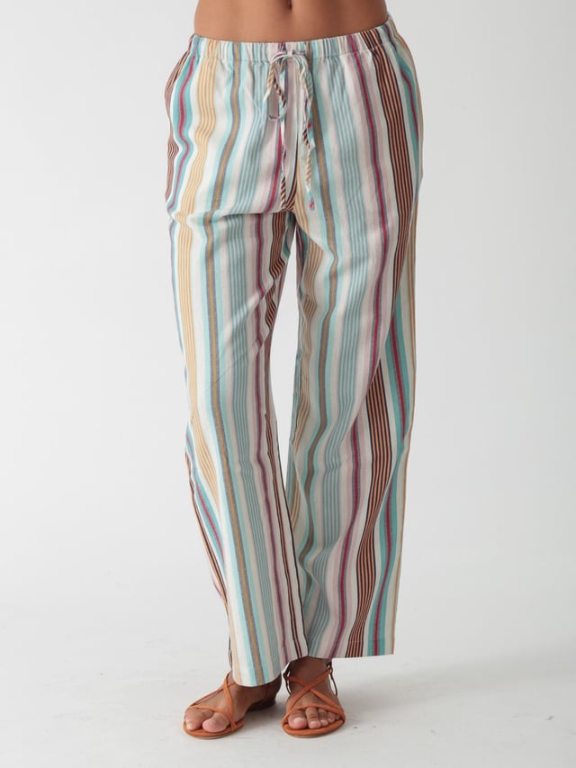 Sail Pant - Sky Blue Stripe