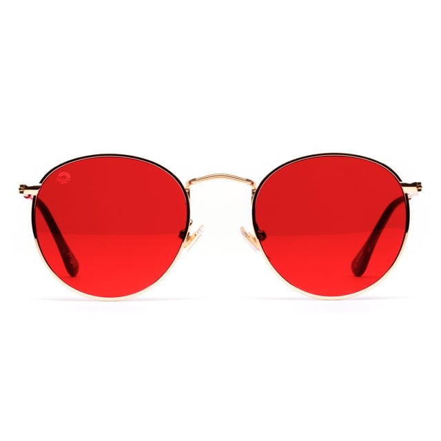 Red - Round Frame