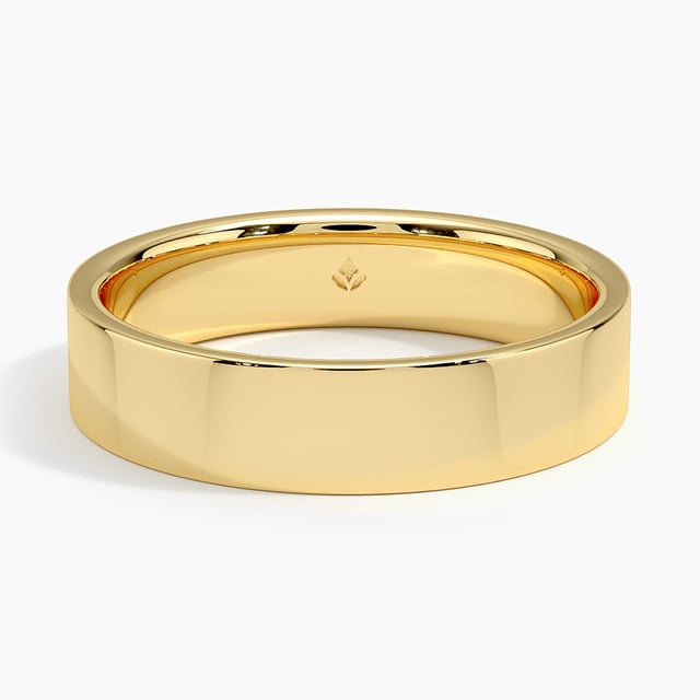 18K Yellow Gold Mojave 5mm Wedding Ring