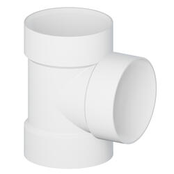 3" Sewer and Drain PVC Tee