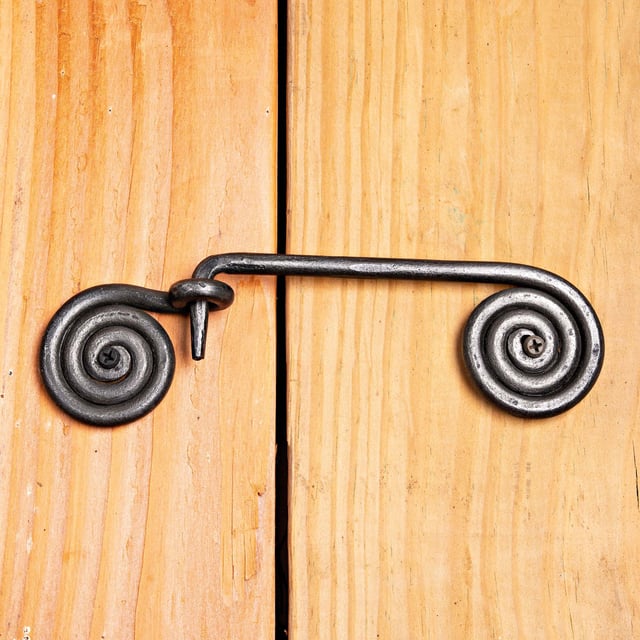 Spiral Hook and Eye Latch