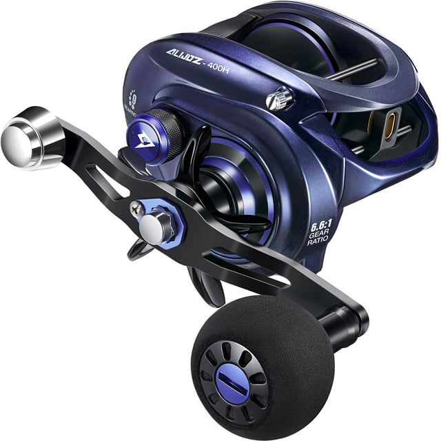 Piscifun® Alijoz 400 Saltwater Freshwater Baitcasting Reel With Bait Clicker Sale