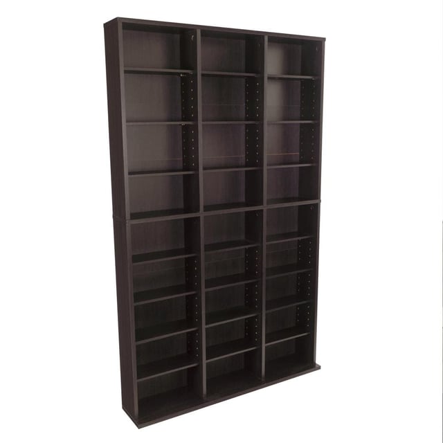 Atlantic Espresso Traditional Wood Media Cabinet
