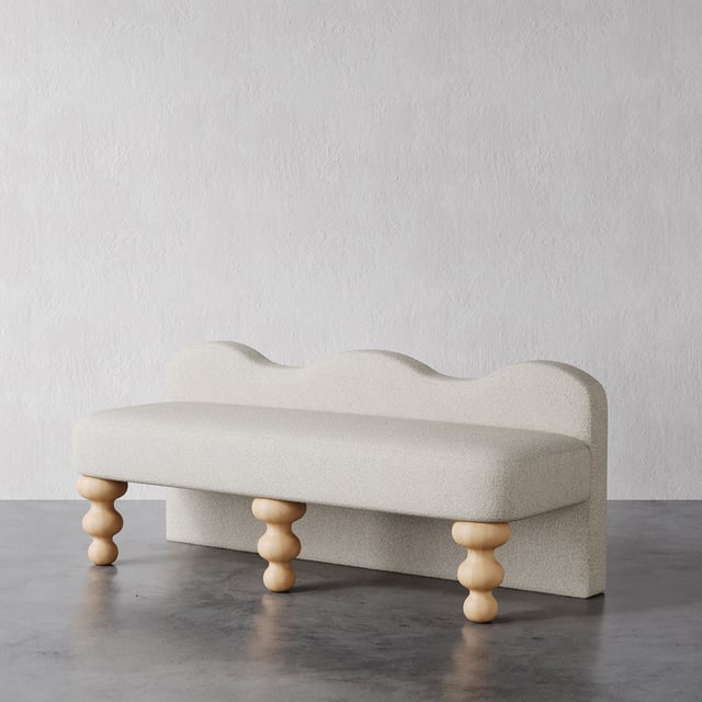 Celine Bench - Fall Fabric Drop
